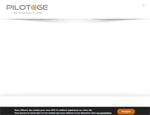 Tablet Screenshot of pilotage-led.com